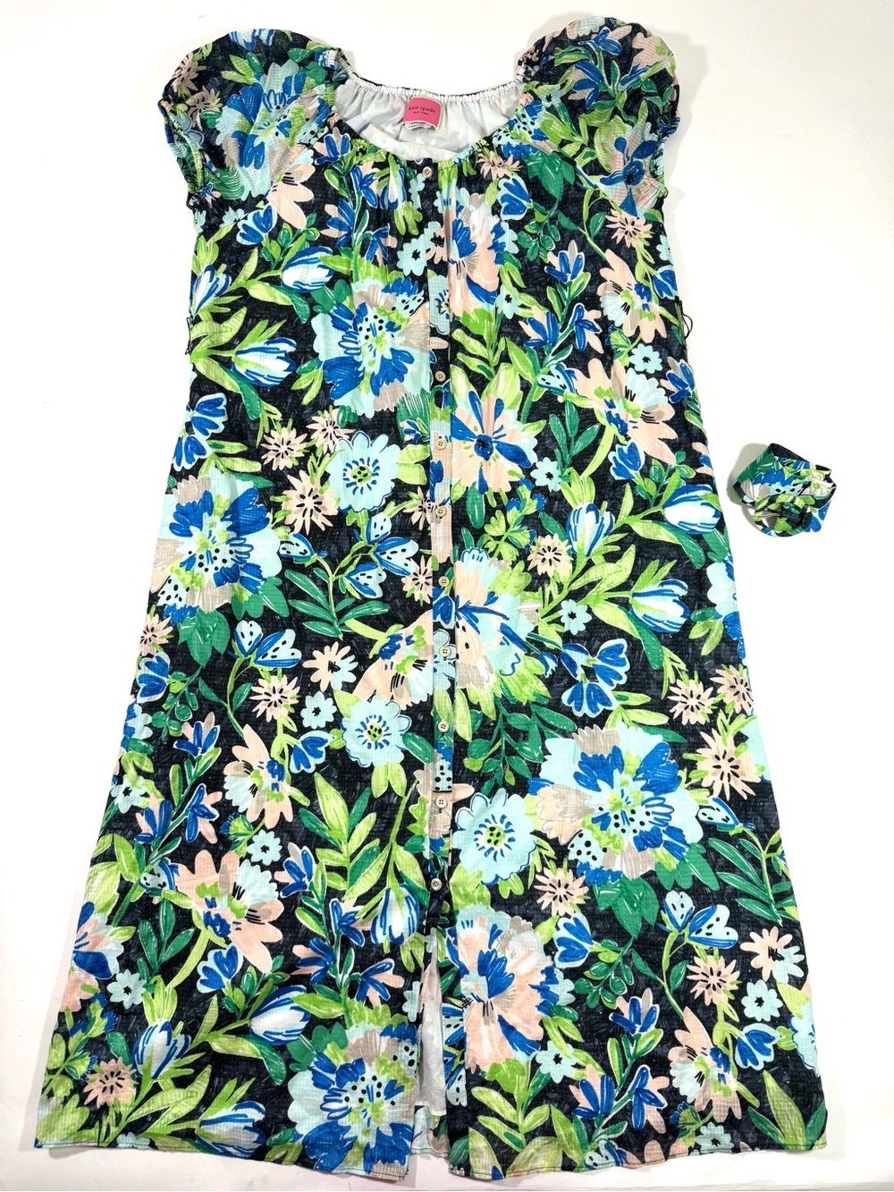 Kate Spade Full Bloom Voile Midi Dress - Picture 3 of 12